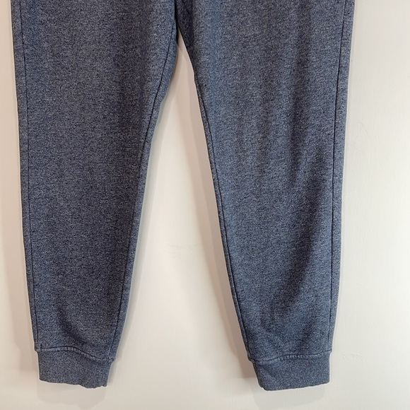 Fila Mens Logo Jogger Sweatpants Charcoal Grey Drawstring Waist Pockets Size L - Picture 4 of 12